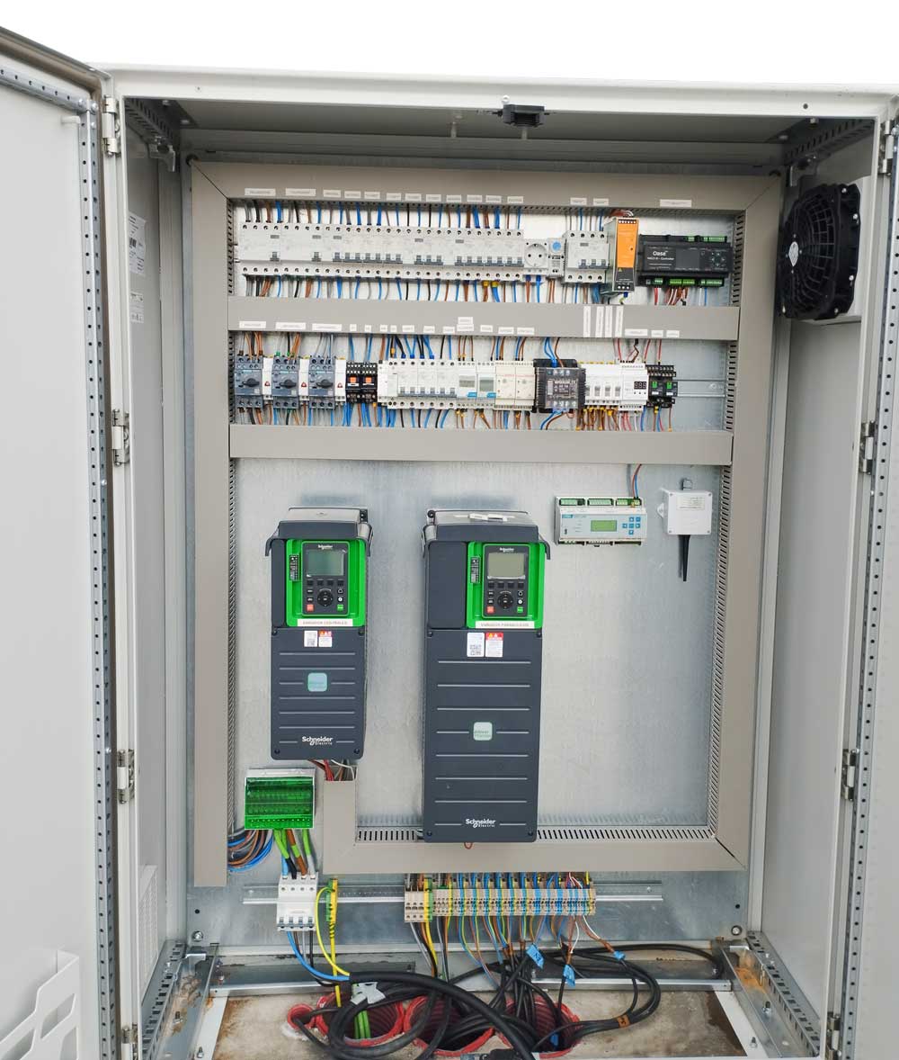 Cuadro eléctrico con variadores